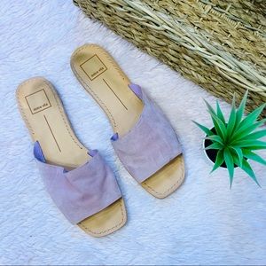 Dolce Vita Hildy Suede Slide Sandals sz 8 | 1052